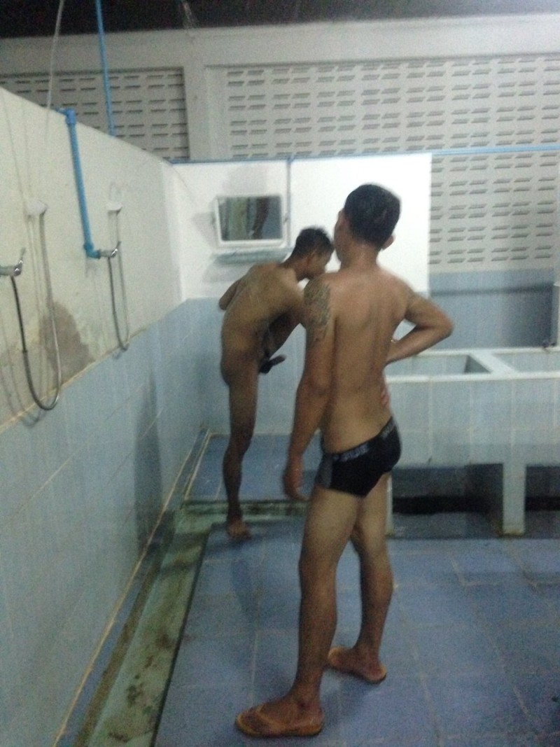 Gay shower hidden cam