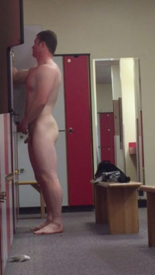 college wrestler naked